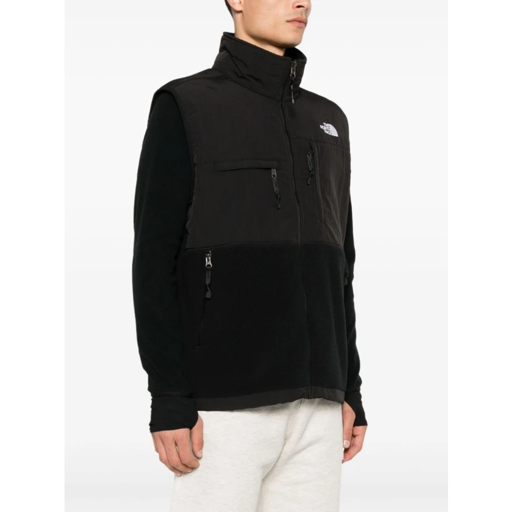 The North Face Zwart Gebreide Kleding Aw24 Stijlvolle Jas Black Heren
