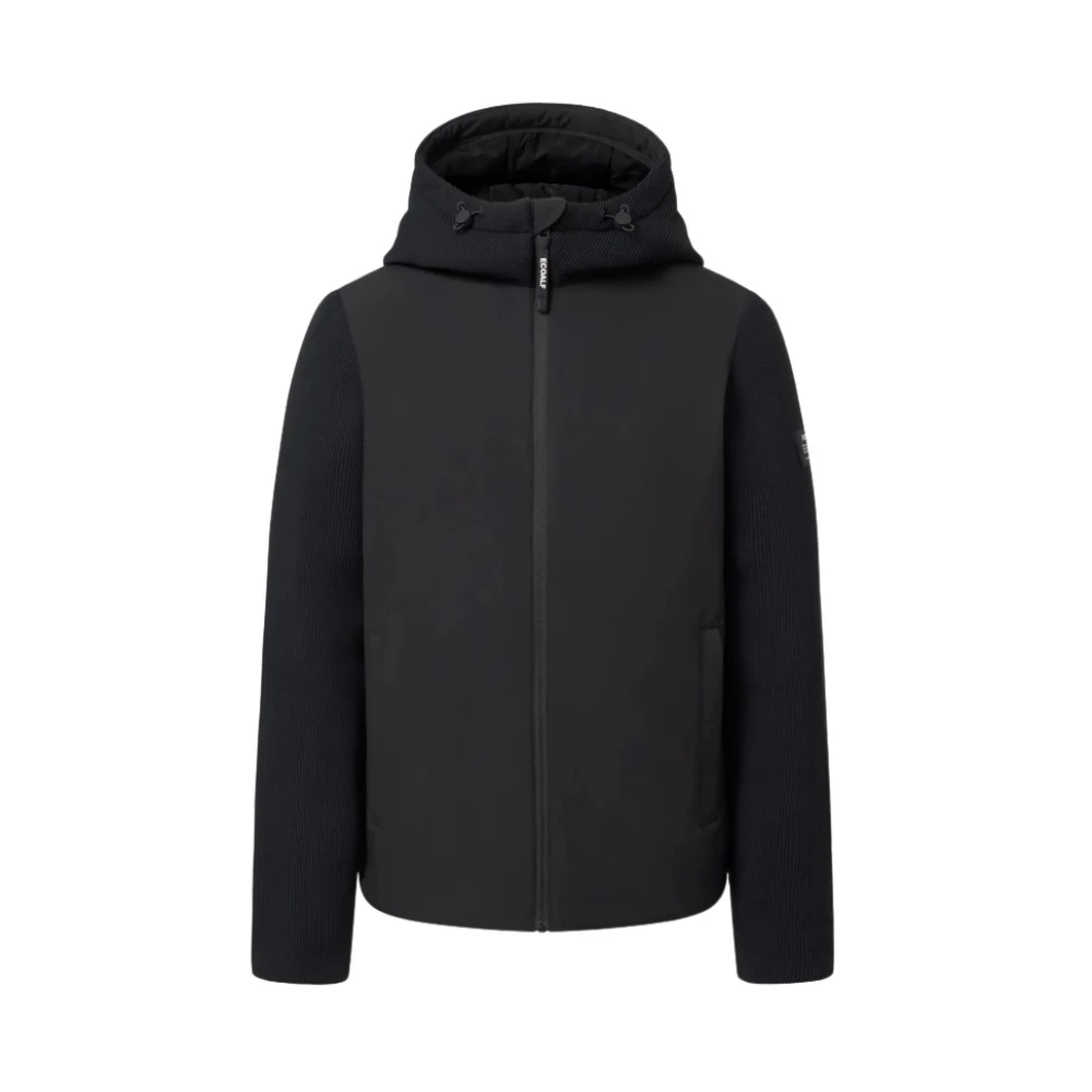 Ecoalf Uomo Nero Giacche, S, New,