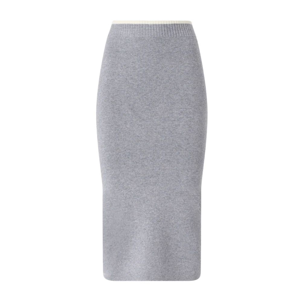 Pinko Women's Gray Nuova Guinea Skirt