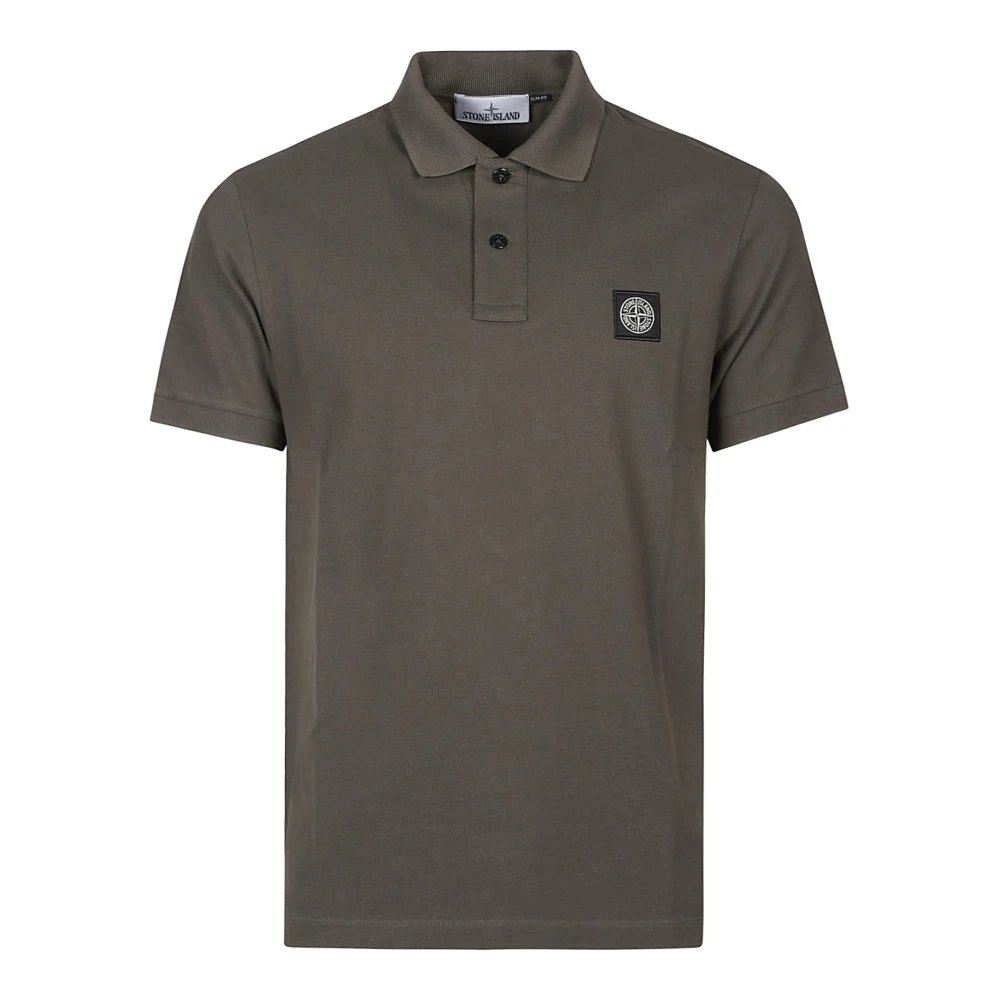 Stone Island Slim Fit Polo Shirt Green Heren
