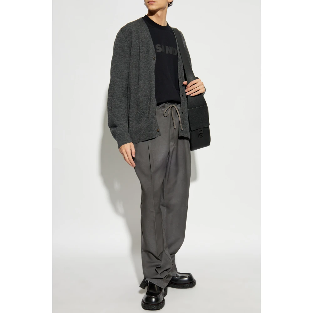 Maison Margiela Vest met opgestikte elleboogstukken Gray Heren