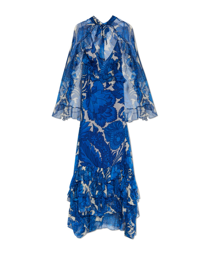 robe-en-soie-a-volants