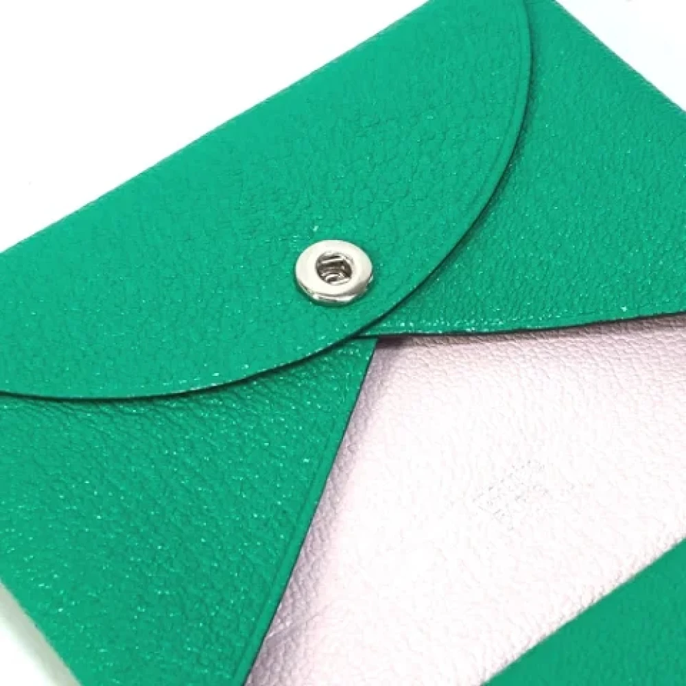 Hermès Vintage Pre-owned Leather home-office Green Dames