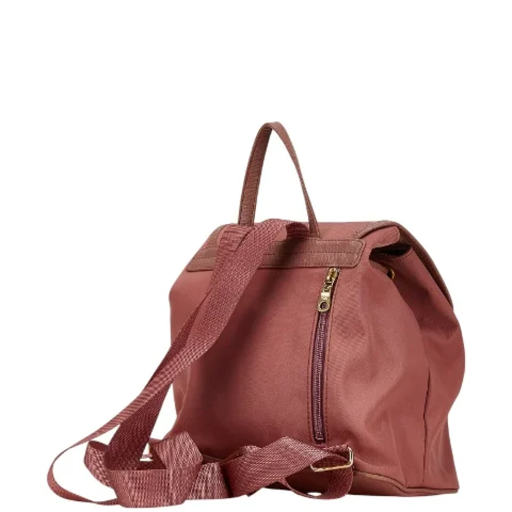 Burberry Vintage Pre-owned Canvas backpacks Pink Dames