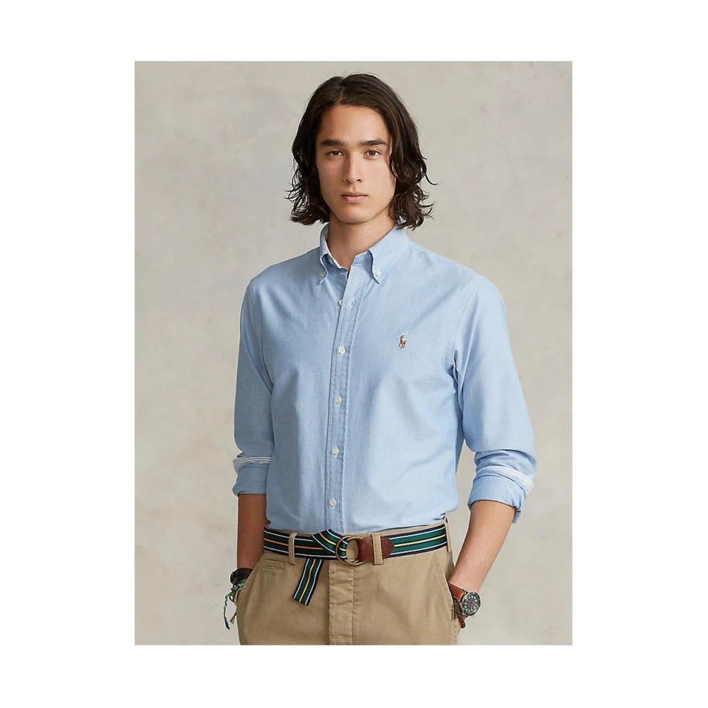 Ralph Lauren Casual Overhemd Blue Heren