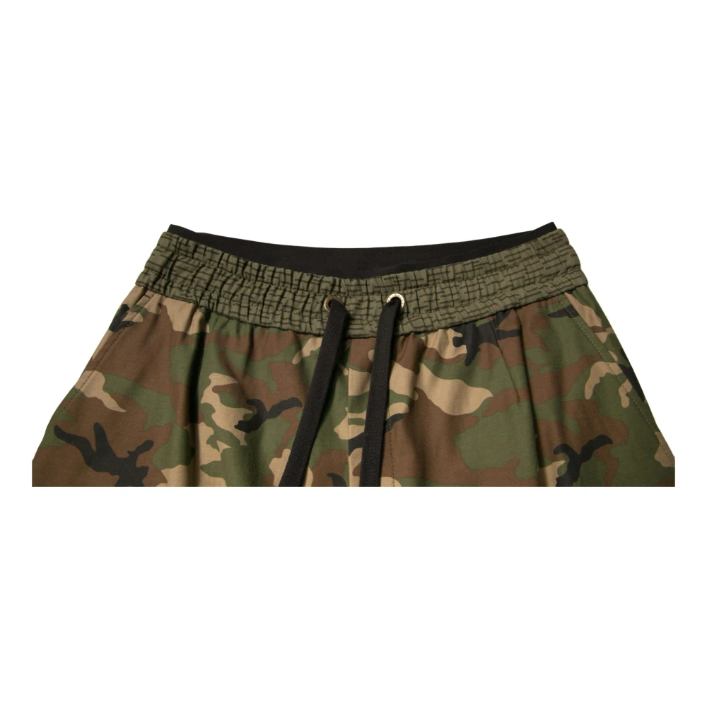 Dolce & Gabbana Camouflage Cargo Jogger Broek Multicolor Heren