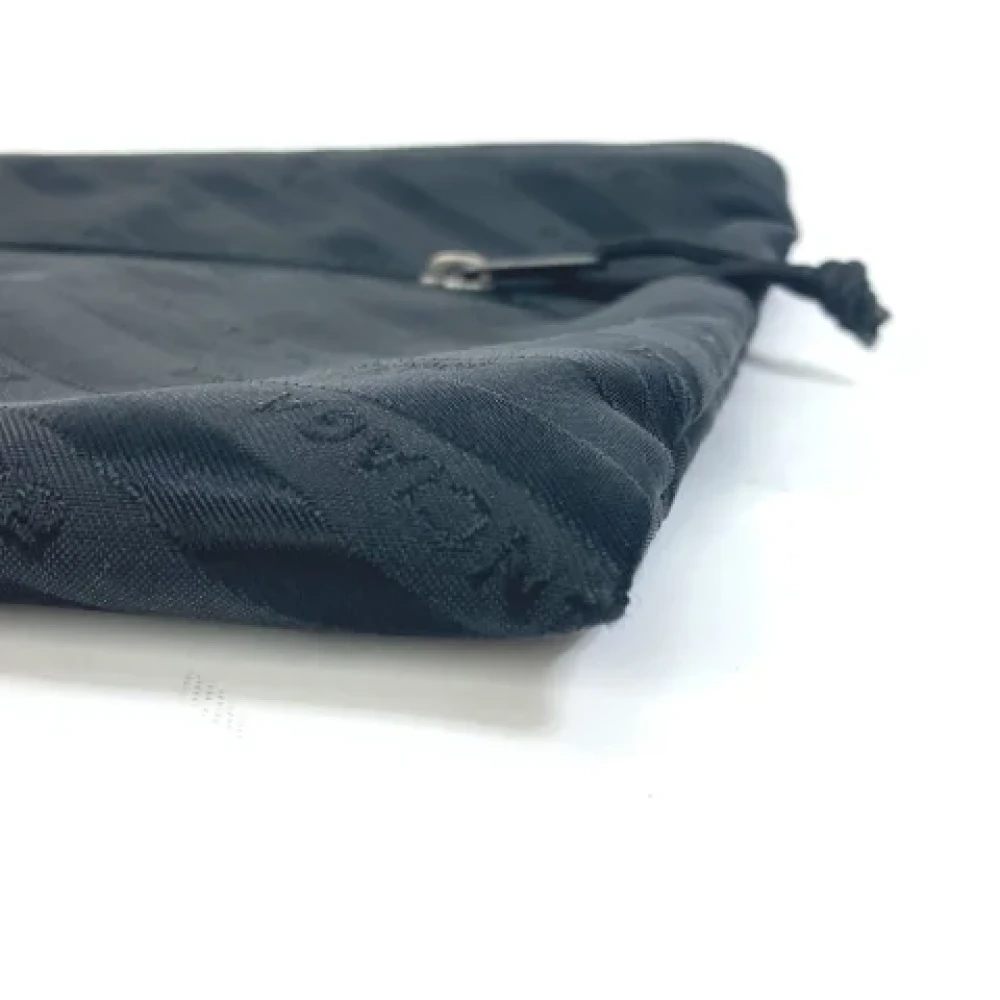 Balenciaga Vintage Pre-owned Fabric clutches Black Heren