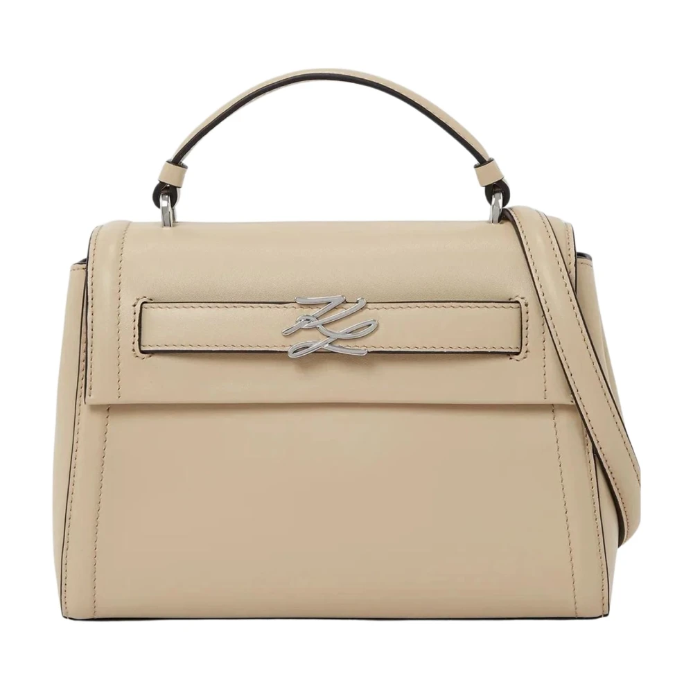 Karl Lagerfeld Beige Villa La Vigie Handbag - Female - Handbags - One Size - Bags