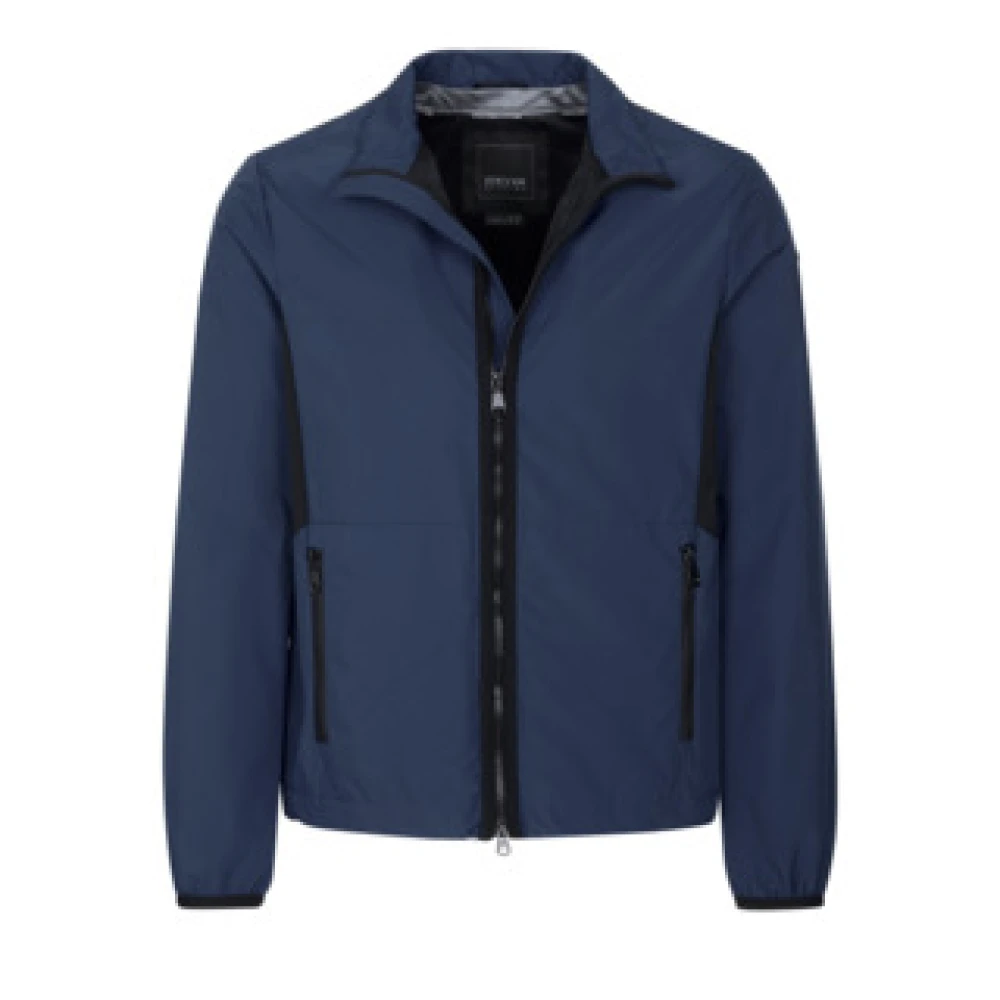Geox Stijlvolle Jas Blue Heren