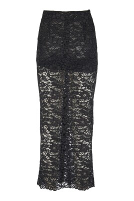 black-long-skirt