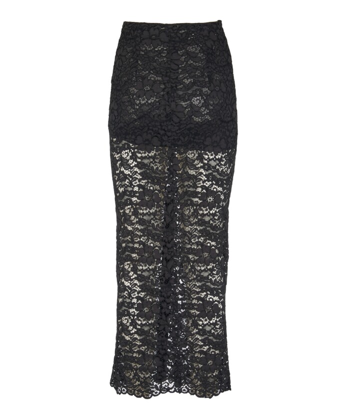 black-long-skirt