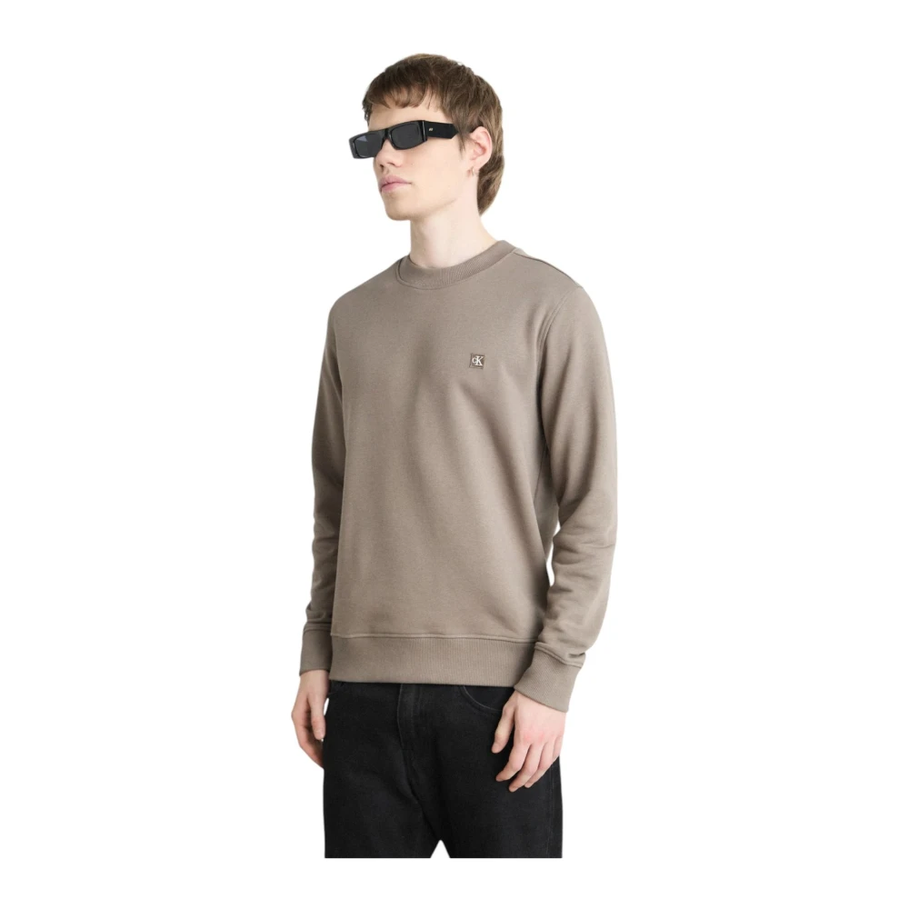 Calvin Klein Jeans Crewneck Sweatshirt Gray Heren