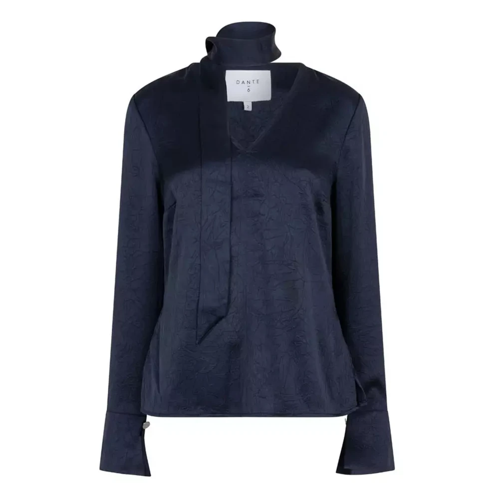 Dante 6 Stijlvolle Blouses voor Vrouwen Blue Dames