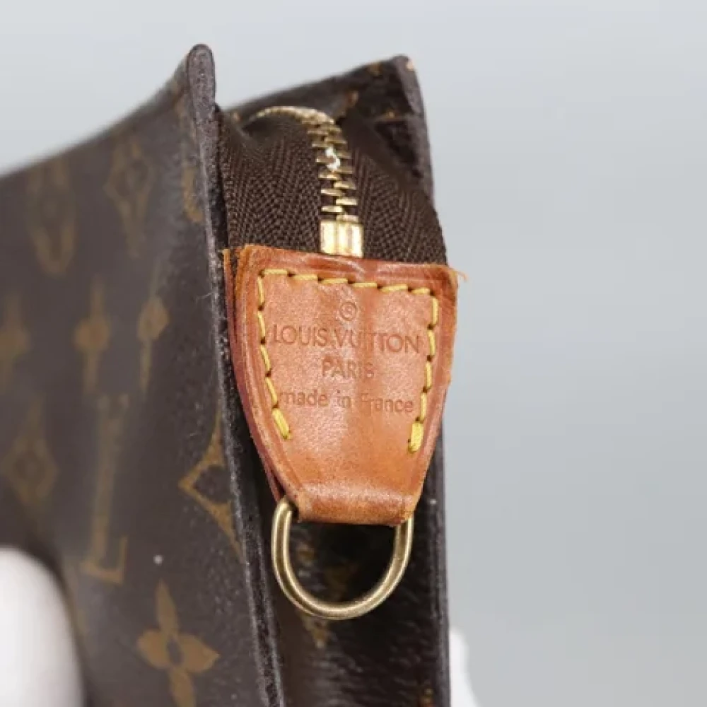 Louis Vuitton Vintage Pre-owned Canvas pouches Brown Dames