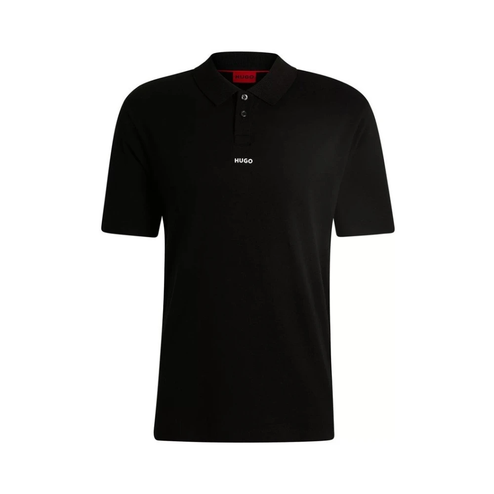 Hugo Boss Stijlvol T-shirt voor mannen Black Heren