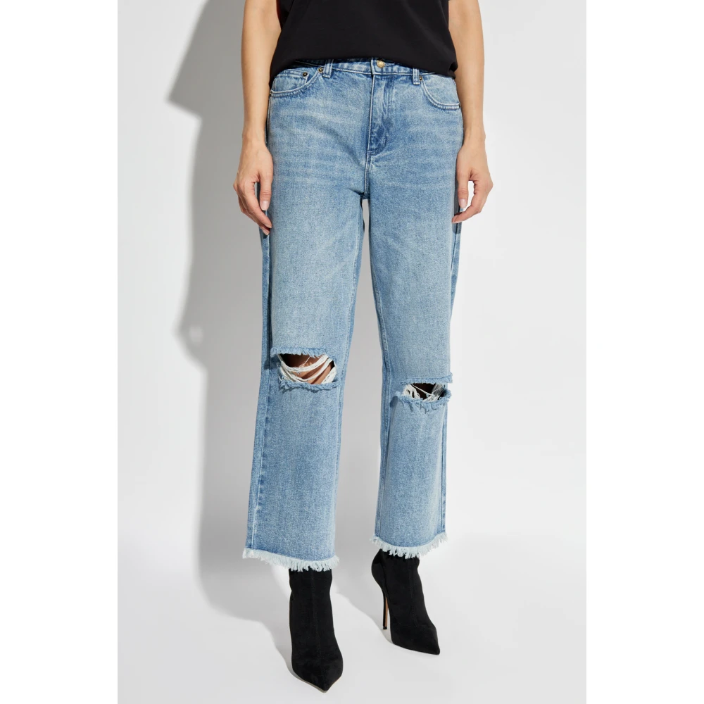 Michael Kors Jeans met vintage-effect Blue Dames