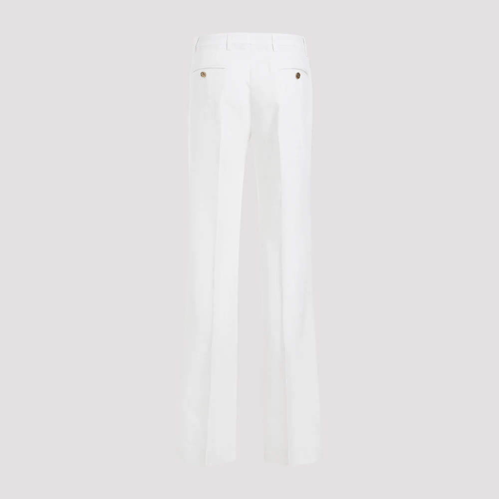 ETRO Wide Trousers White Dames