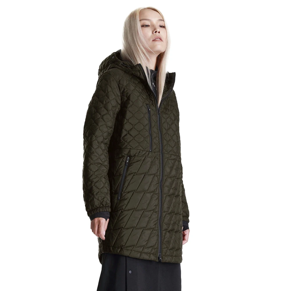 Krakatau 3-in-1 Plank Parka Waterdichte Urban Jacket Green Dames