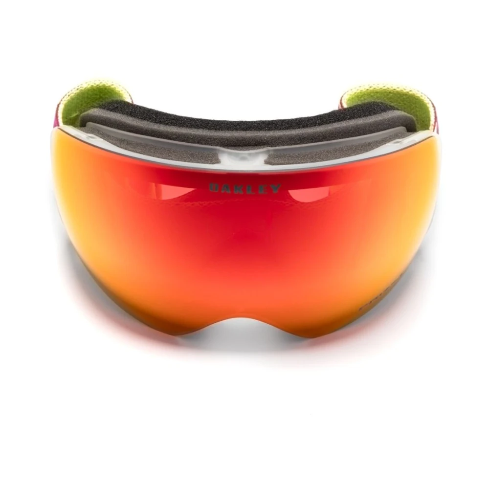 Oakley Rode Goggle-Style Frame Spiegelglazen Red Unisex