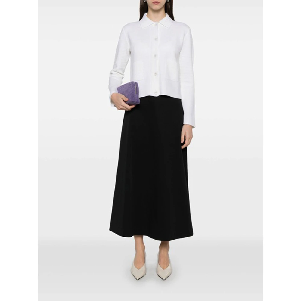 Fabiana Filippi Witte Vest met Zakken White Dames