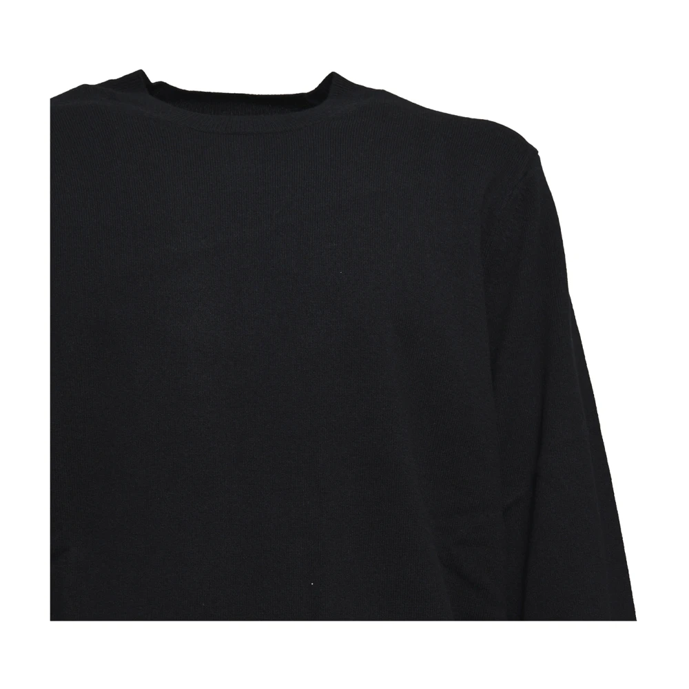Comme des Garçons Zwarte Wollen Trui Black Heren