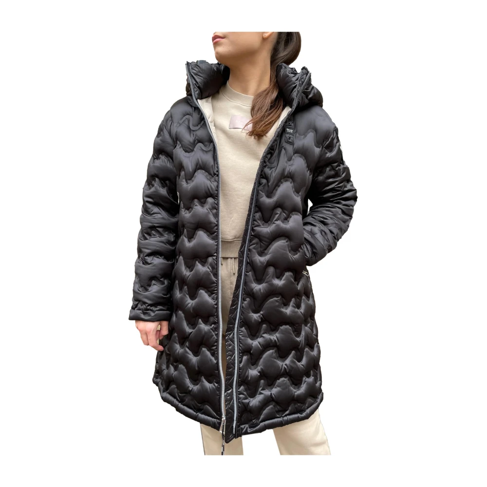 Blauer Dames Niles Puffer Jas Black Dames