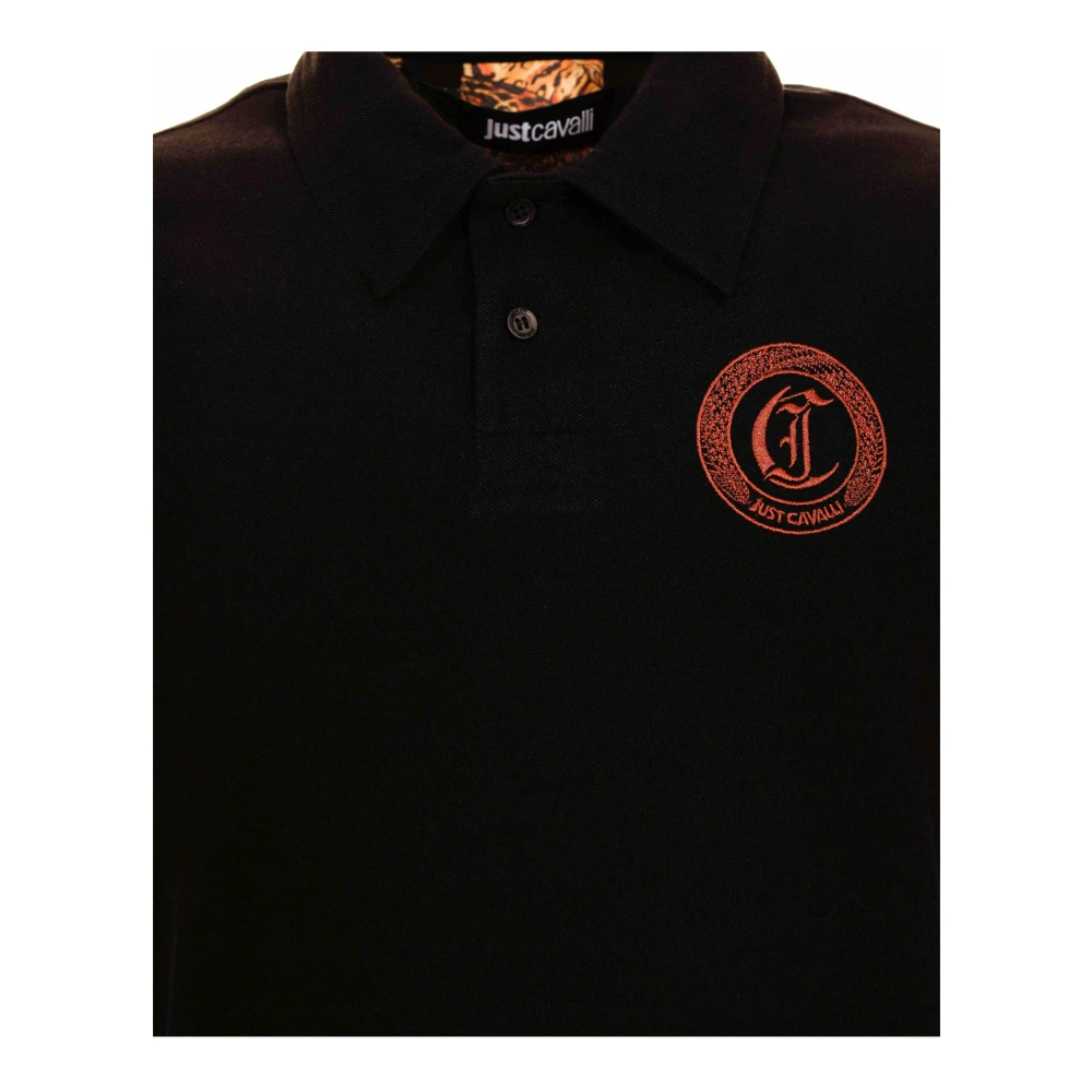 Just Cavalli T-shirts en Polos Black Heren
