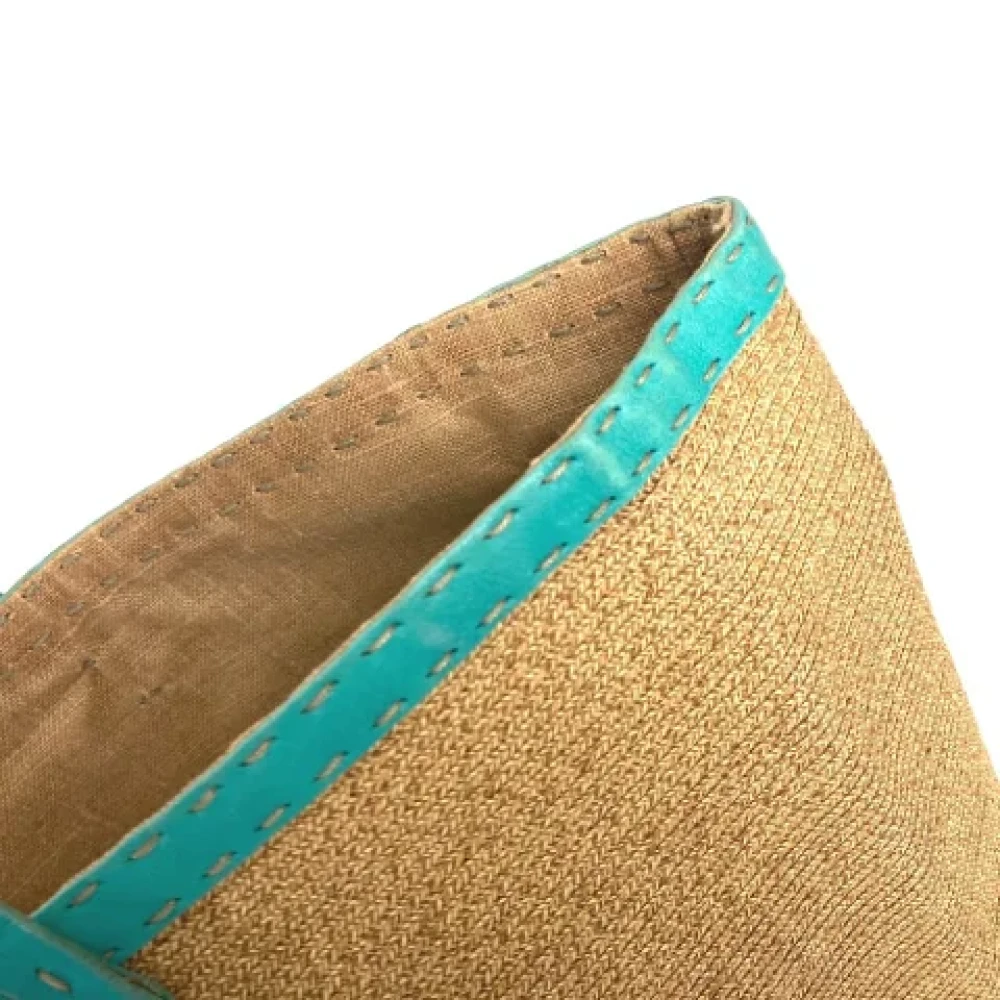 Fendi Vintage Pre-owned Fabric fendi-bags Beige Dames