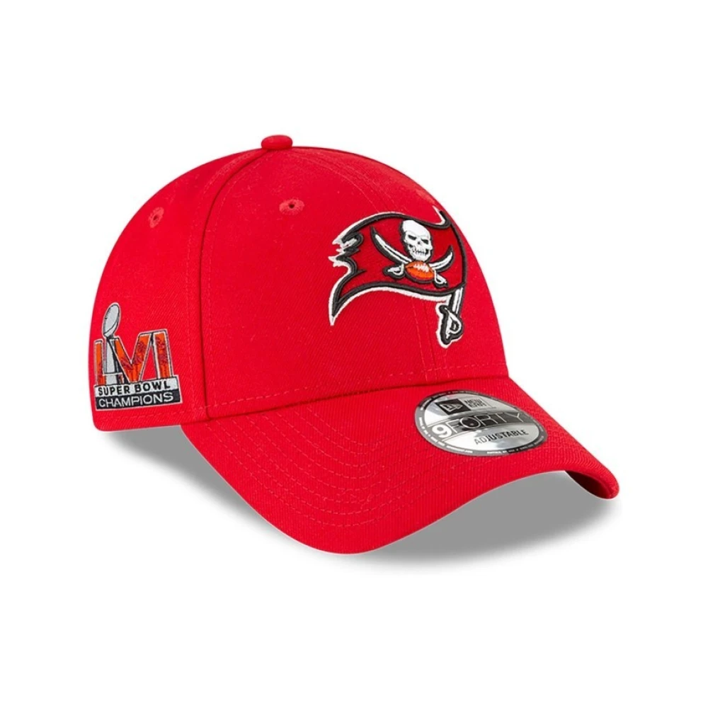 New era Rode Buccaneers Jeugd Liga Pet Red Heren