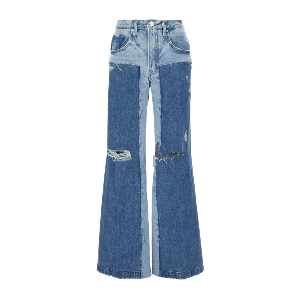 Frame Klassieke Denim Jeans voor Dagelijks Gebruik Blue Dames