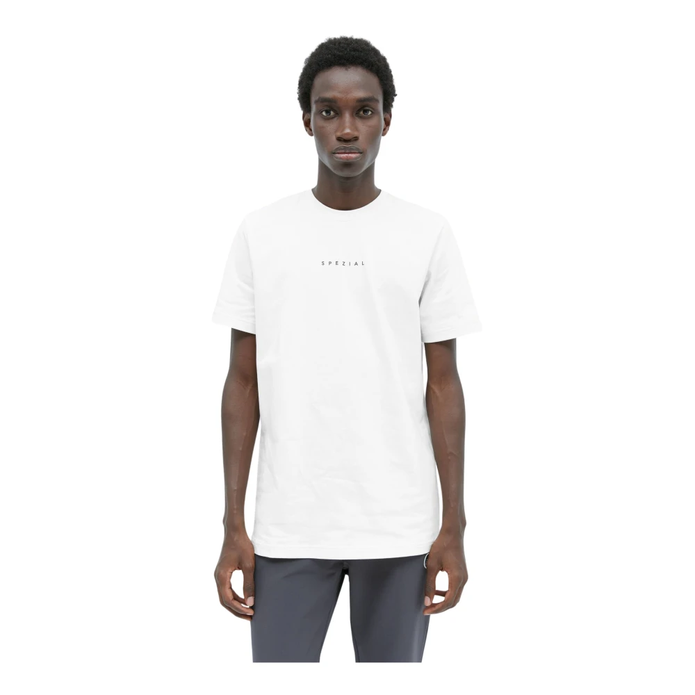 Adidas Originals Logo Applique Crewneck T-Shirt White Heren