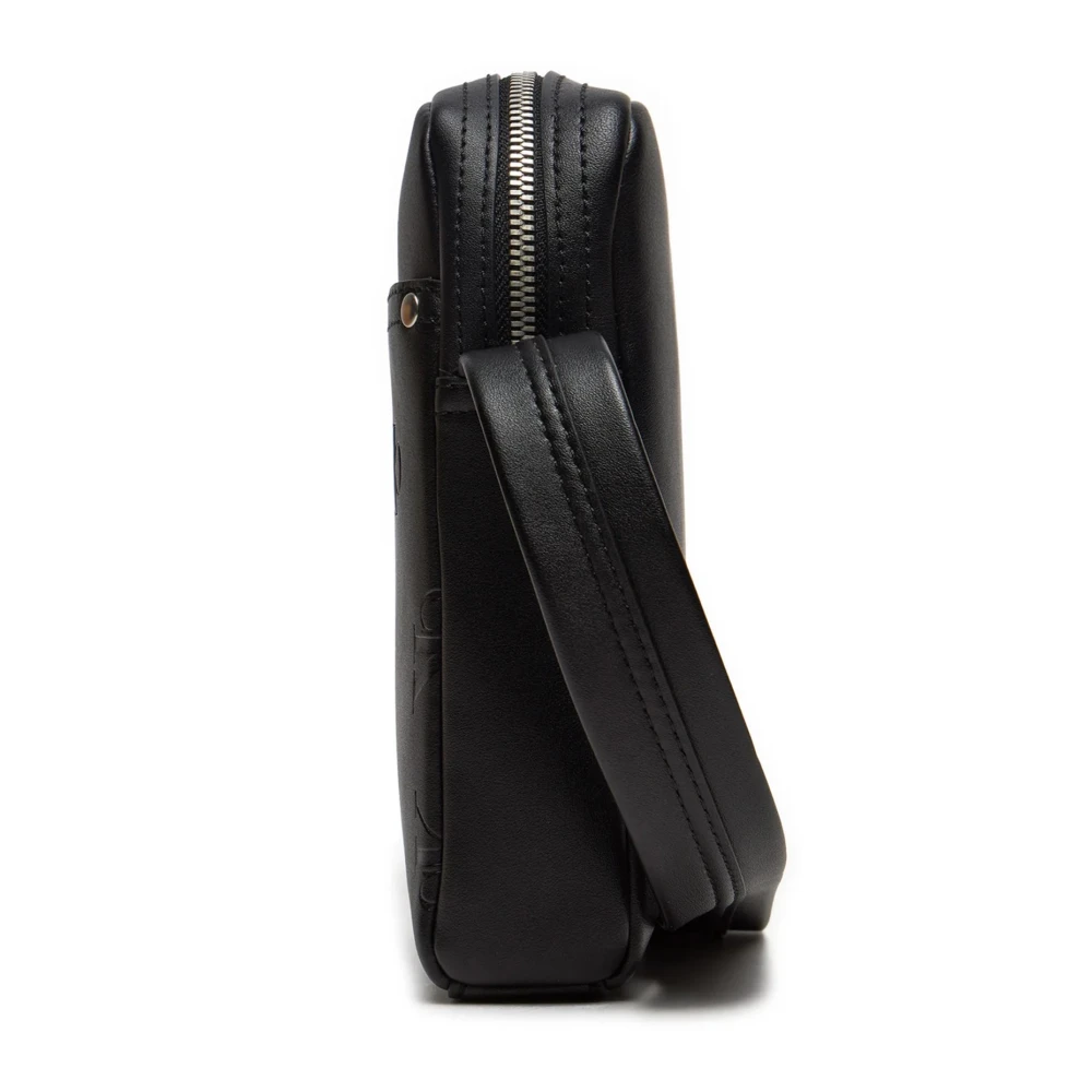 Calvin Klein Monogram Soft Reporter18 AOP Tas Black Heren