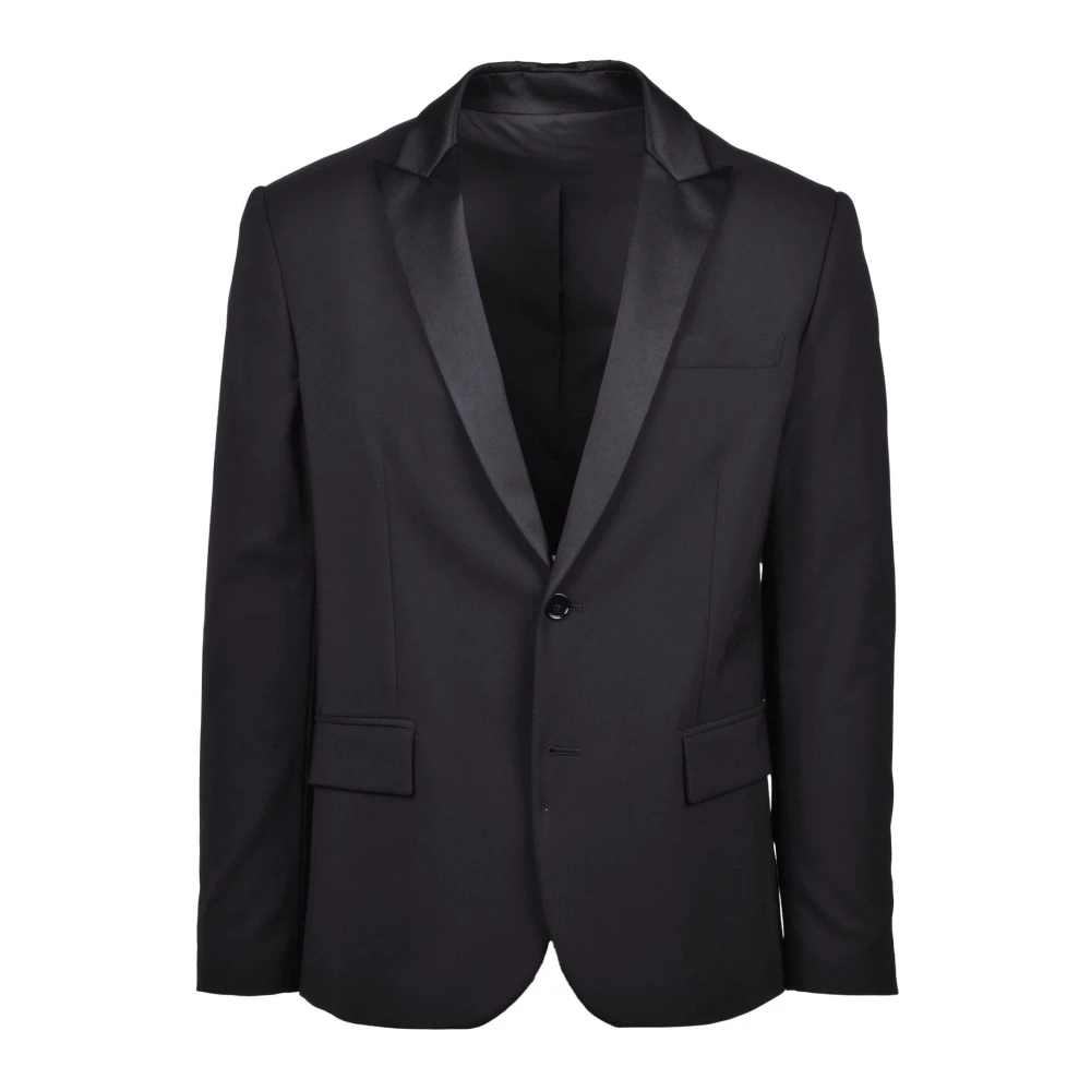 Dondup Ull Blazer Black, Herr