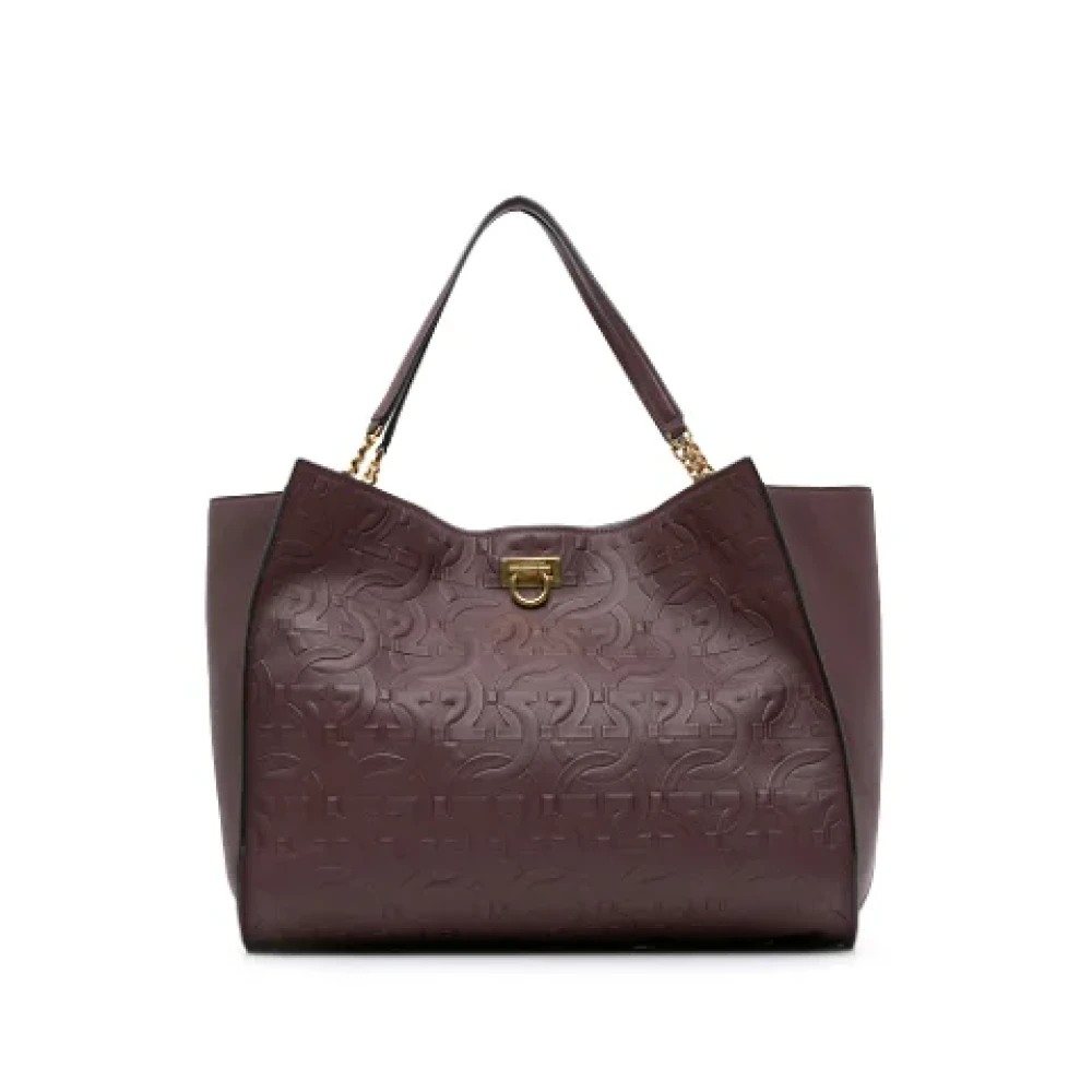Pre-owned > Pre-owned Bags > Pre-owned Tote Bags - - Salvatore Ferragamo Pre-owned - Modalova