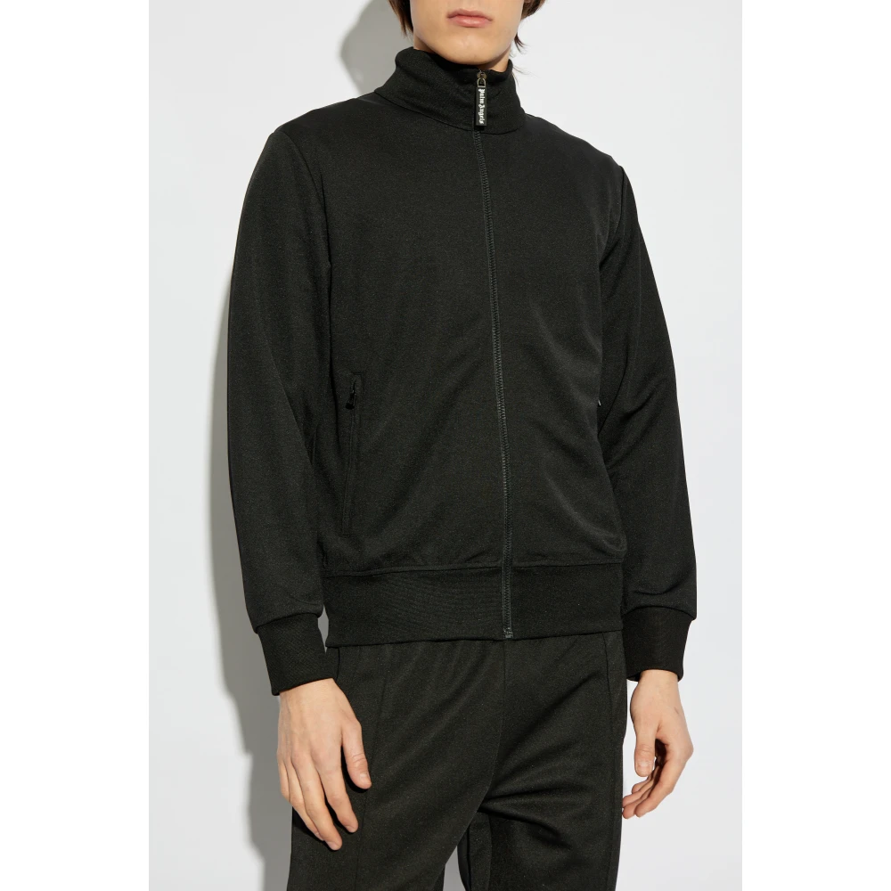 Palm Angels Sweatshirt met opstaande kraag Black Heren