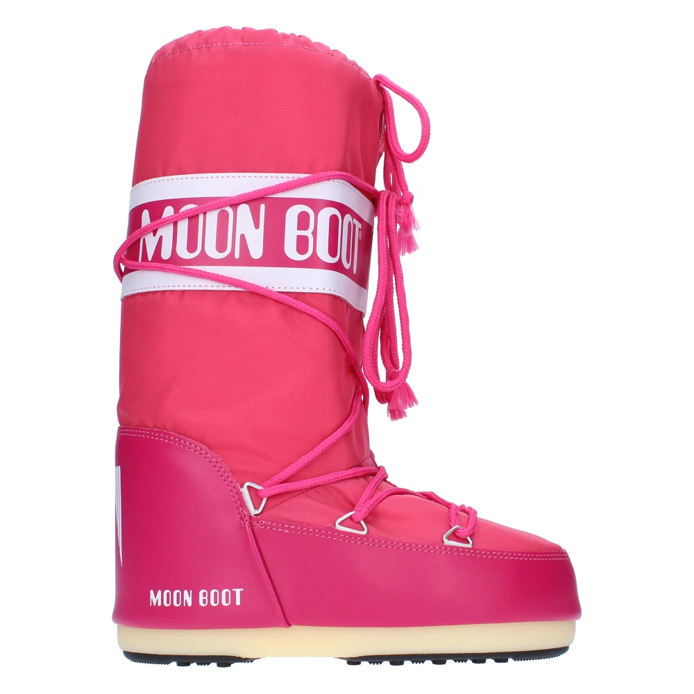 Moon Boot Stövlar Rosa Pink, Flicka