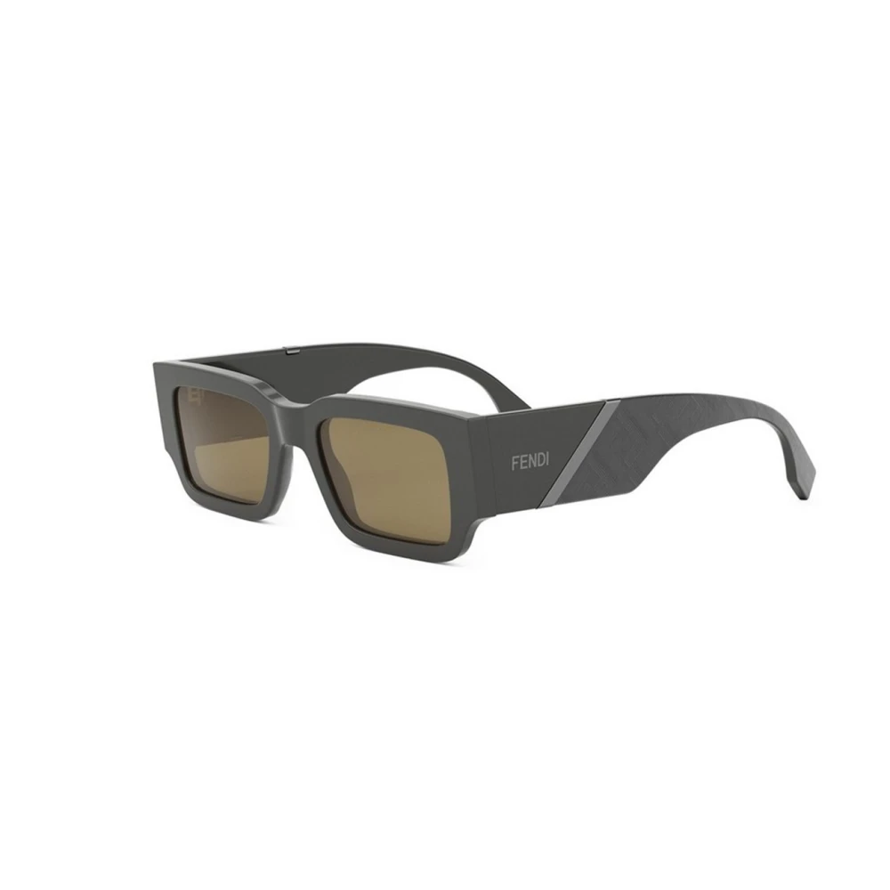 Fendi Gray Diagonal Fe40131i 20E Sunglasses - Unisex - Sunglasses - 51 Mm - Accessories