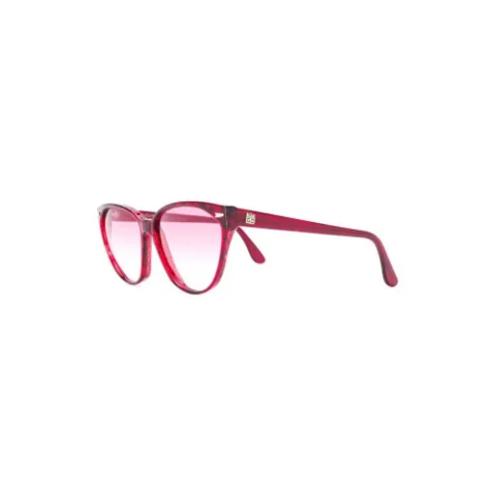 Givenchy Pre-owned Acetate sunglasses Red Dames