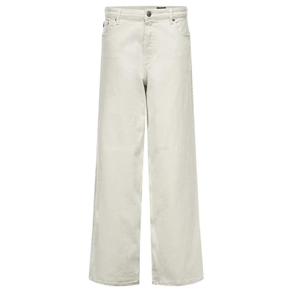 Adriano goldschmied Wide Trousers White Dames
