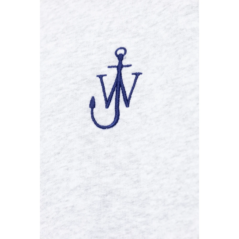 JW Anderson Sweatshirt met logo Gray Heren