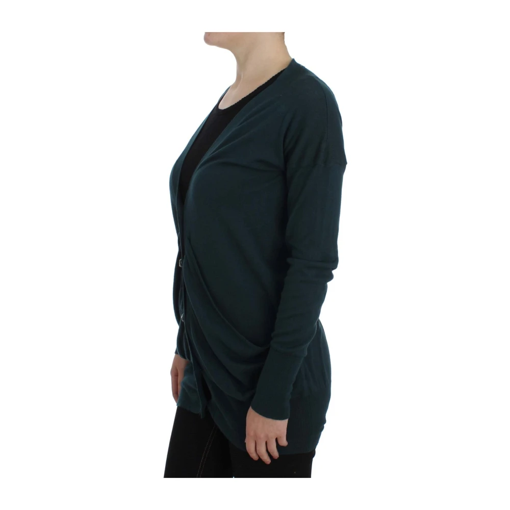 Pink Memories Groene Cardigan Sweater Green Dames