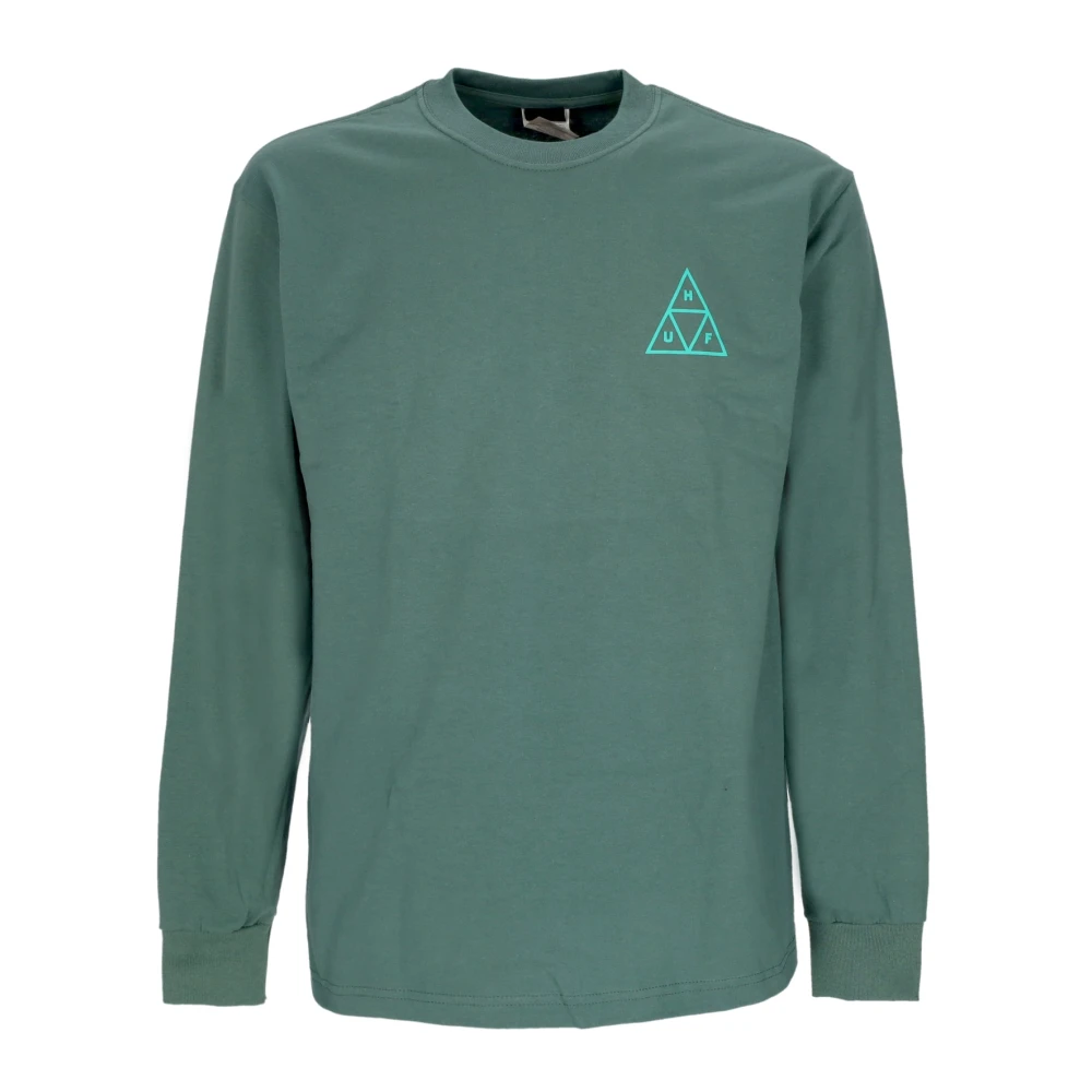 HUF Driehoek Lange Mouw Tee Set Green Heren