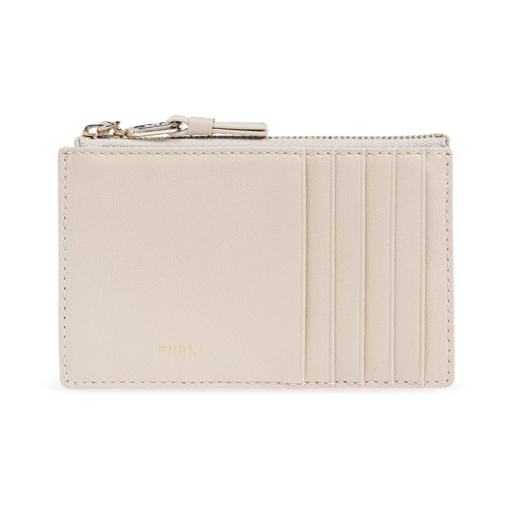 Furla Kaarthouder Beige Dames
