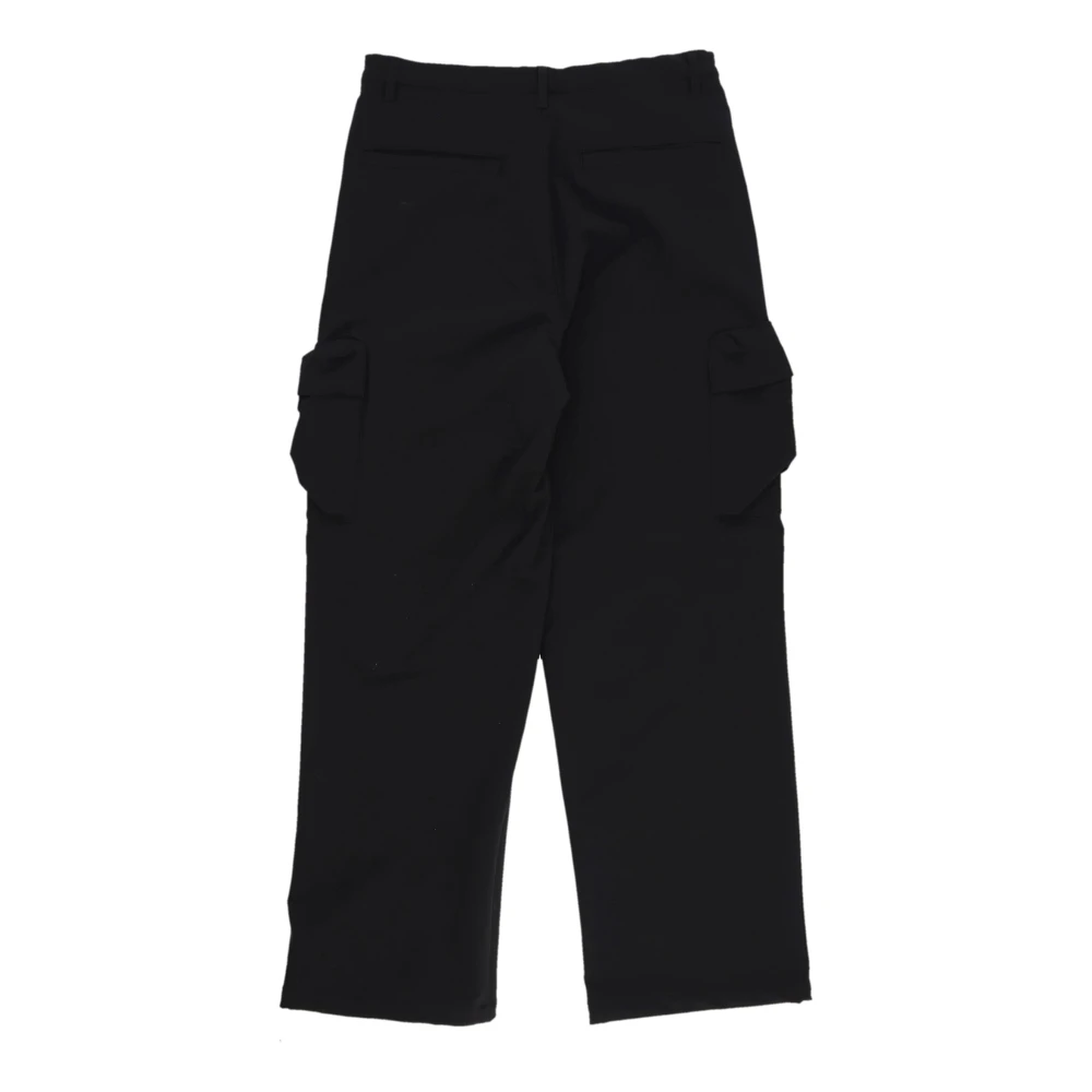 Arte Antwerp Zwarte Cargo Broek Technische Stof Black Heren