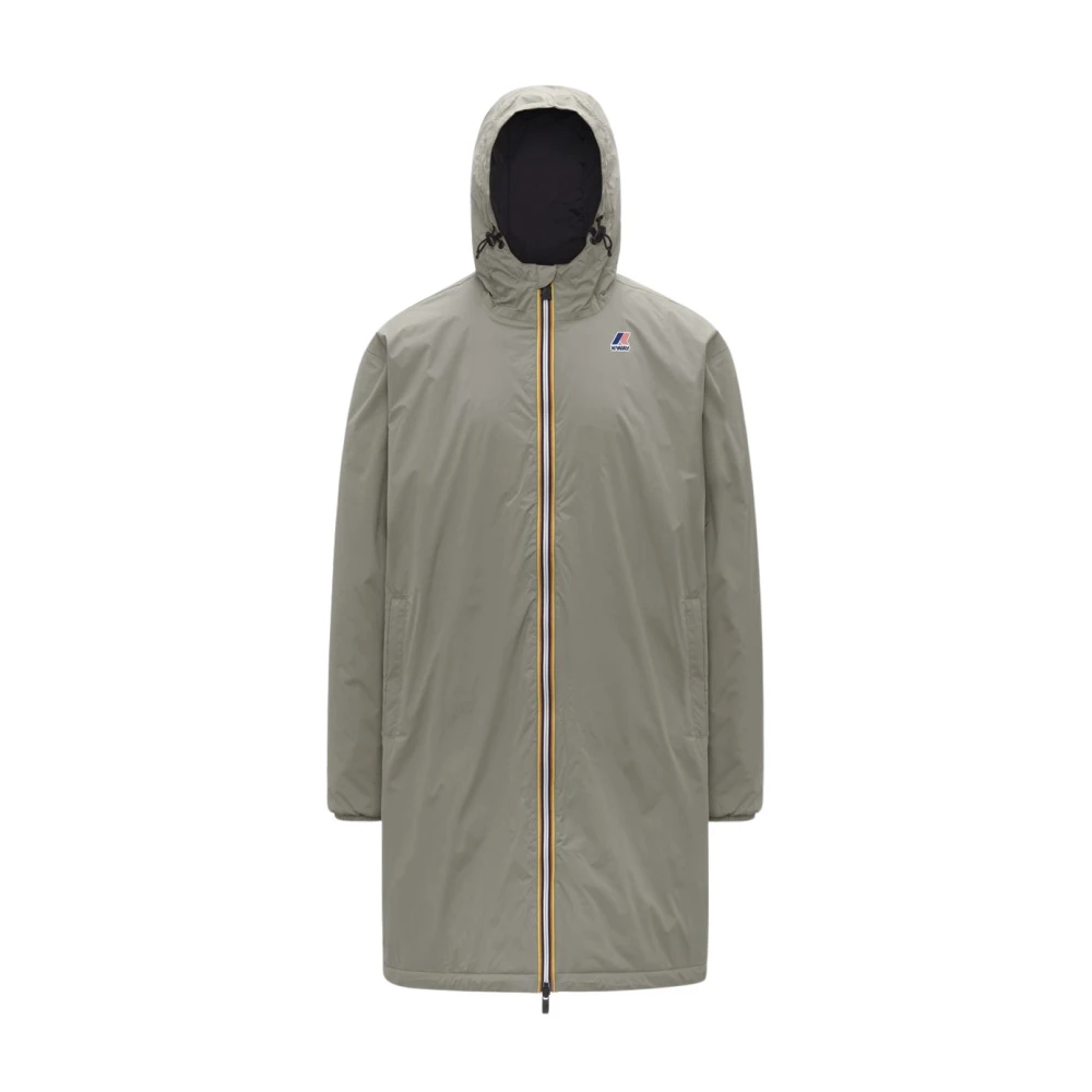 K-Way Unisex Vert - Le Vrai 4.0 Eiffel East Warm - Vestes - Taille: L
