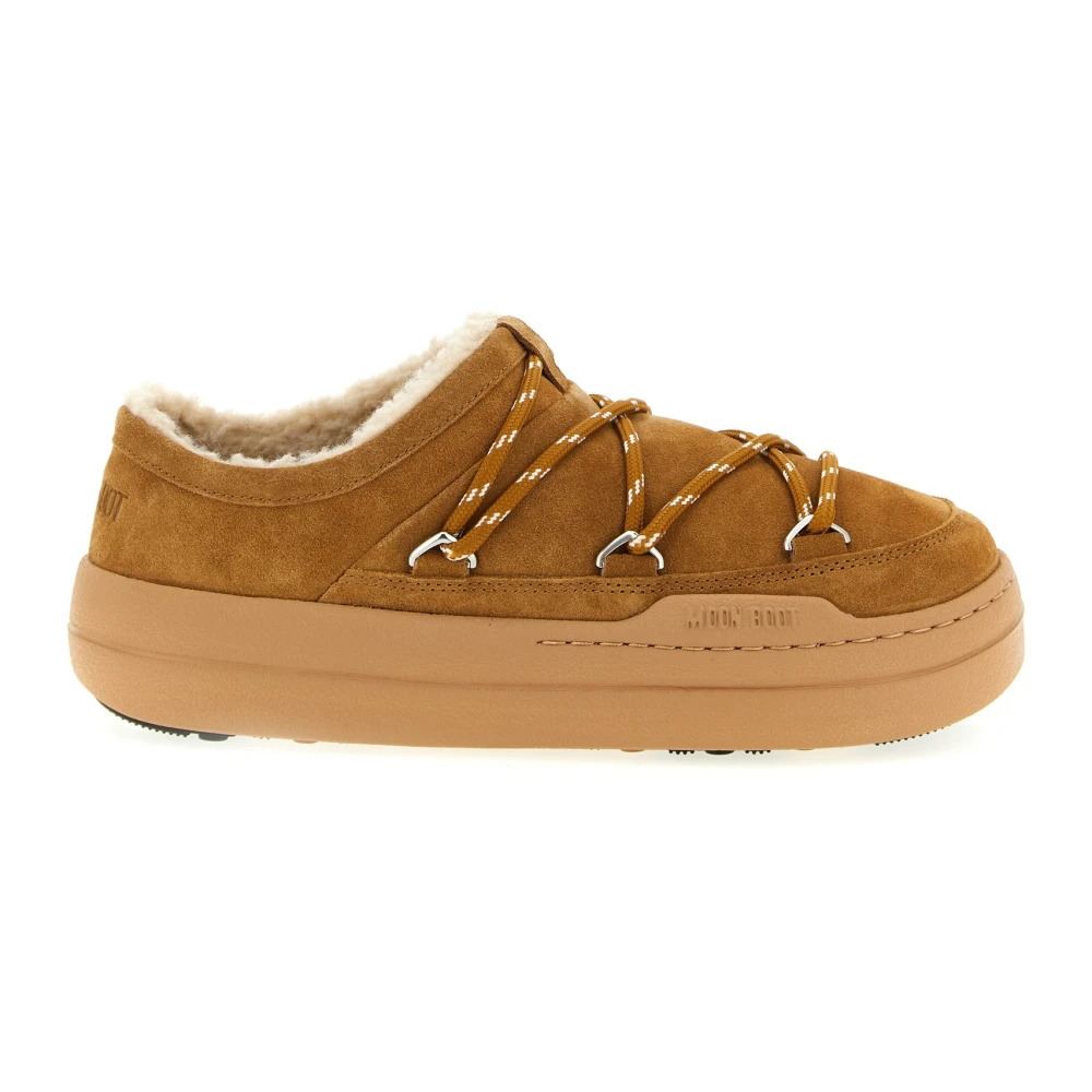 Moon Boot Women's Brown Park Slipper - Slippers - 5 Uk - Shoes