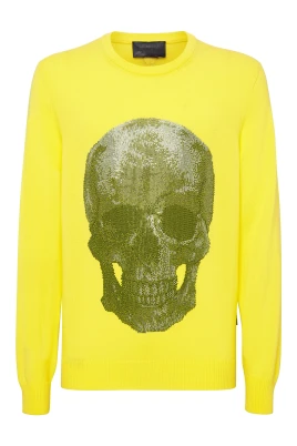 Cashmere Pullover Rund Hals Iconic Plein