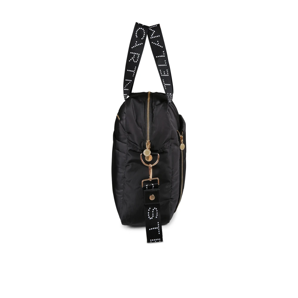 Stella Mccartney Gewatteerde Zwarte Verzorgingstas met Accessoires Black Unisex