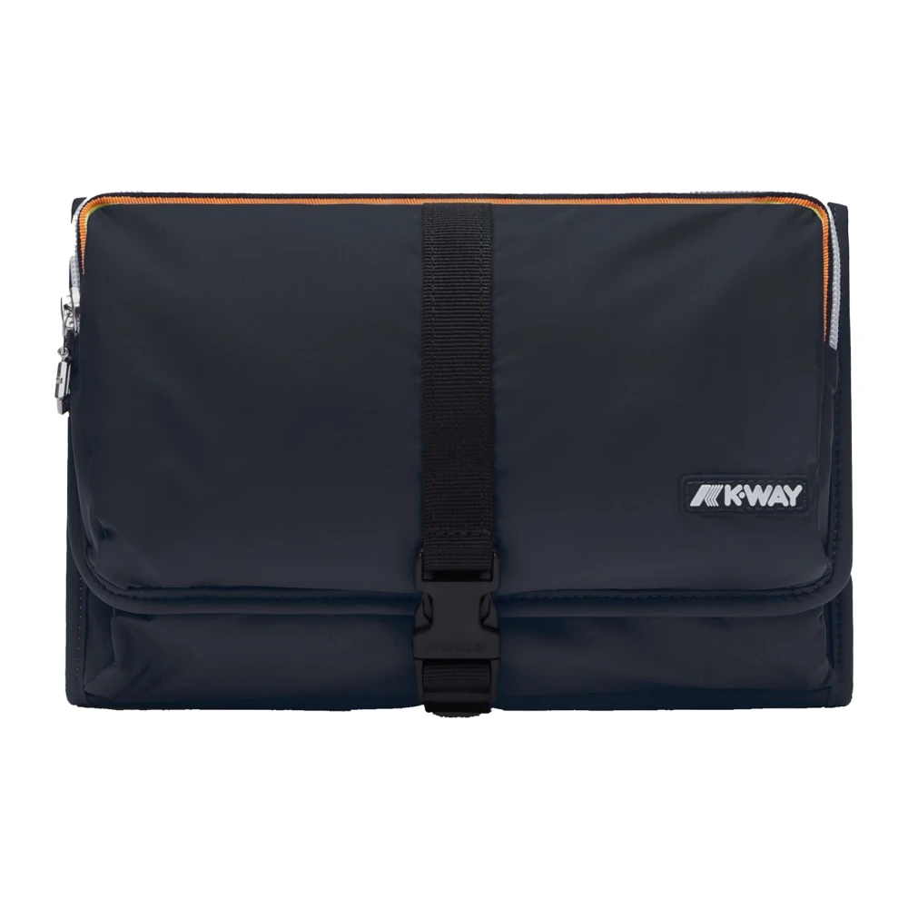 K-Way Vrouw Blauw Tassen Dames, One Size, Polyester, Reville Beauty Case