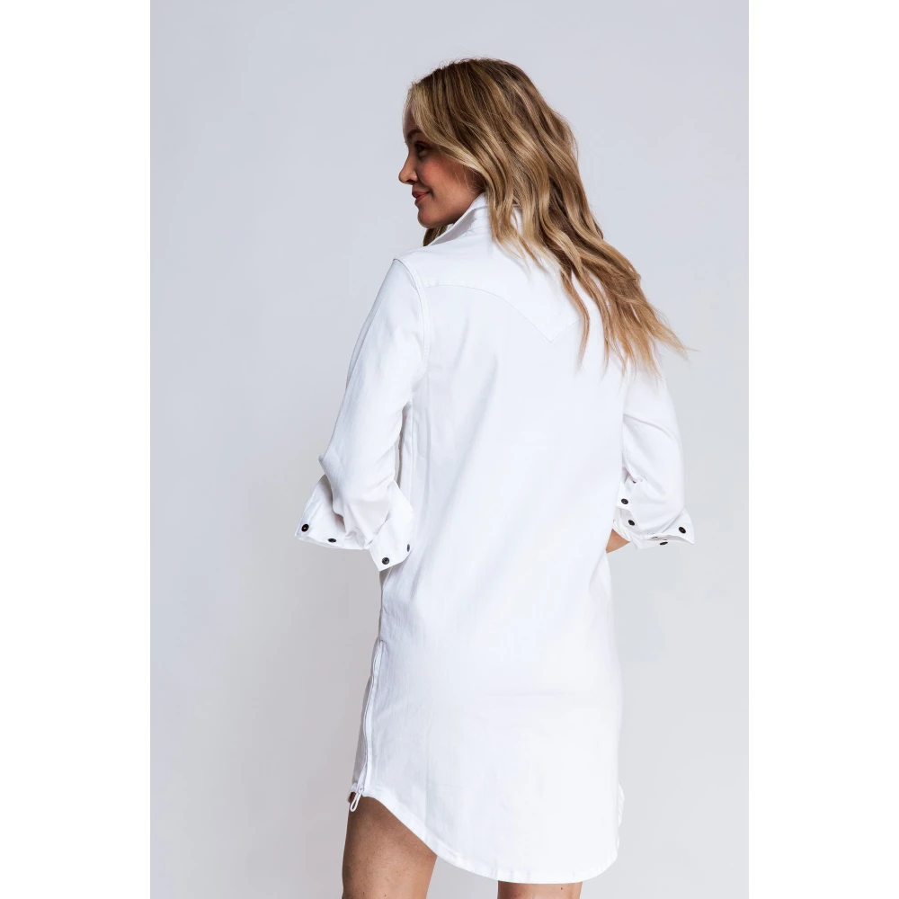 Zhrill Jeans Dress Tyrana White Dames